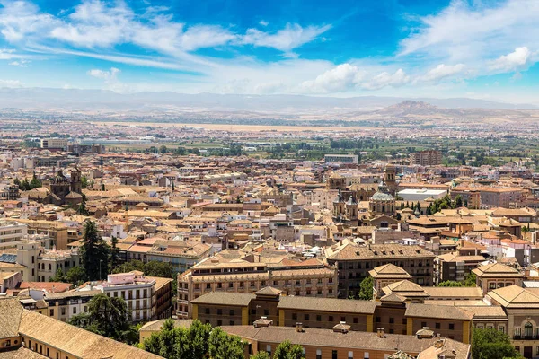Panoramic view of Granada — Stock Photo, Image