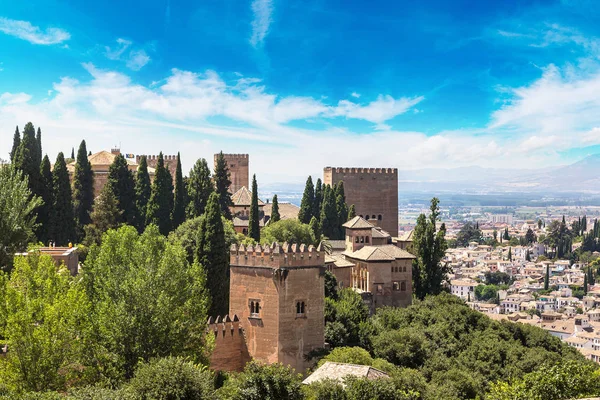 Granada panoramik görünüm — Stok fotoğraf