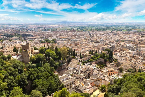 Granada panoramik görünüm — Stok fotoğraf