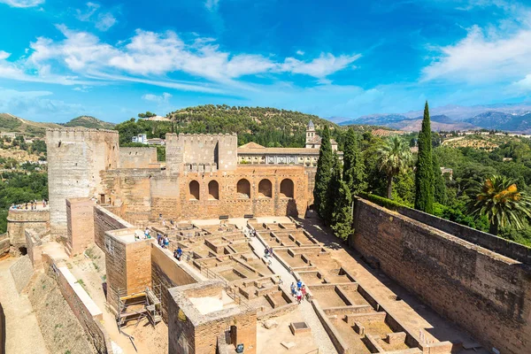 Nazarí y palacio de Carlos V — Foto de Stock