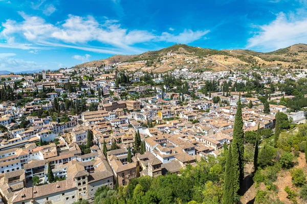 Granada panoramik görünüm — Stok fotoğraf