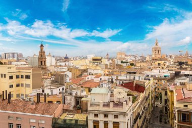 Valencia güzel yaz gününde