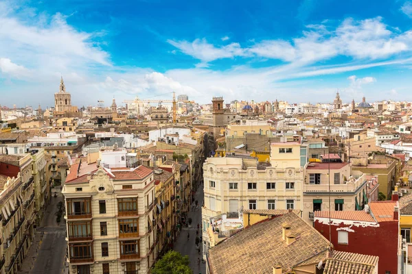 Panoramisch uitzicht van valencia — Stockfoto