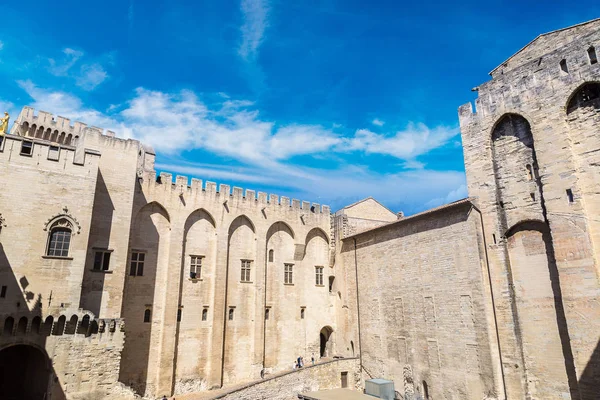 Palacio Papal en Aviñón — Foto de Stock