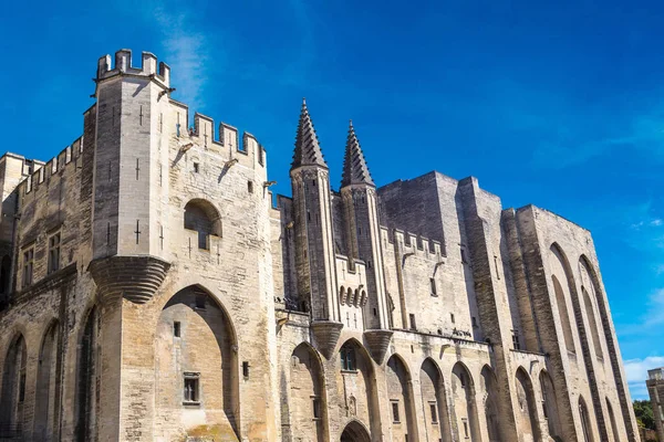 Papal palace in Avignon — Stock Photo, Image