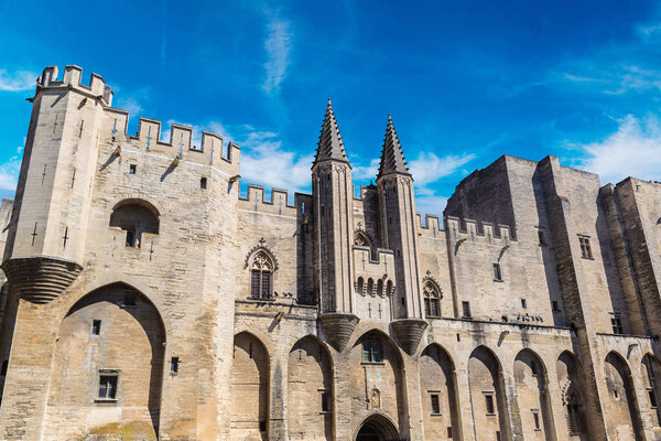 Papal palace in Avignon