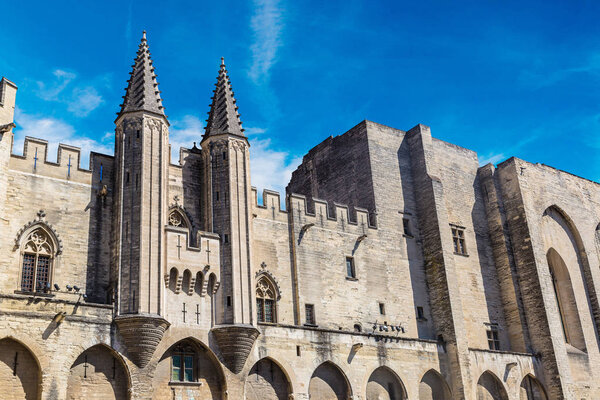 Papal palace in Avignon