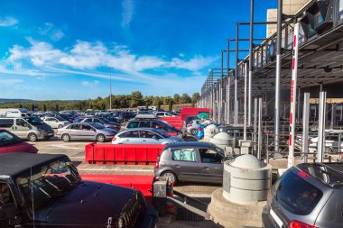 Otoyol istasyonu Fransa