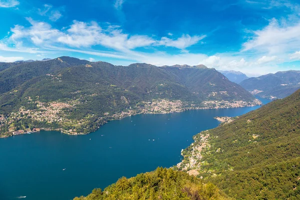 Lago de Como em itália — Fotografia de Stock