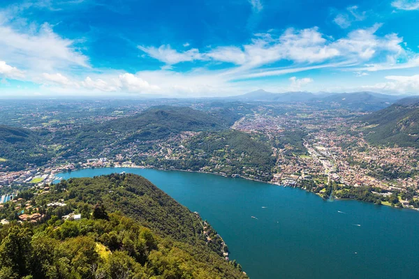 Lago de Como em itália — Fotografia de Stock