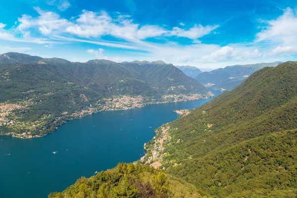 Lago de Como em itália — Fotografia de Stock