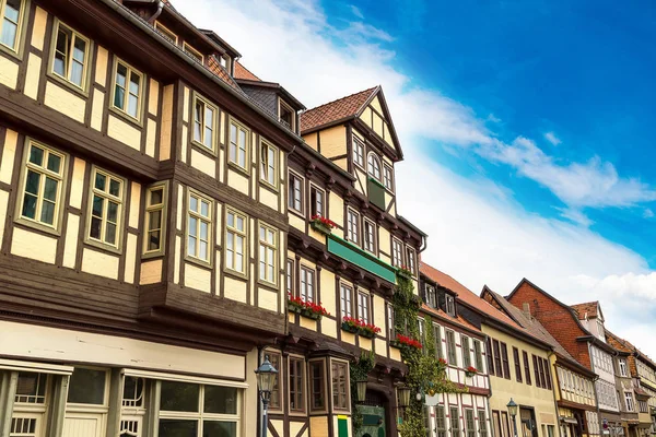 Casas históricas en Quedlinburg —  Fotos de Stock