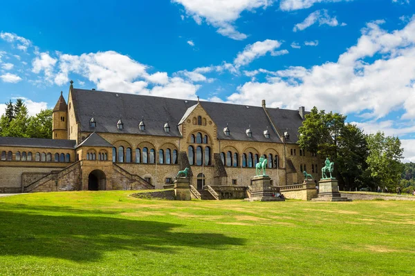 Kaiserpfalz v goslar, Německo — Stock fotografie