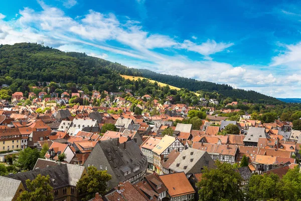 Bir Goslar panoramik görünüm — Stok fotoğraf