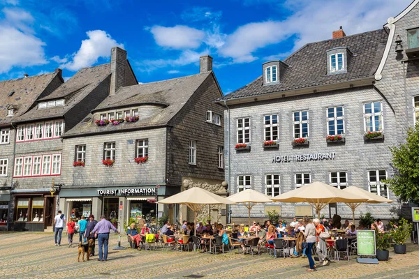 Rua histórica em Goslar — Fotografia de Stock