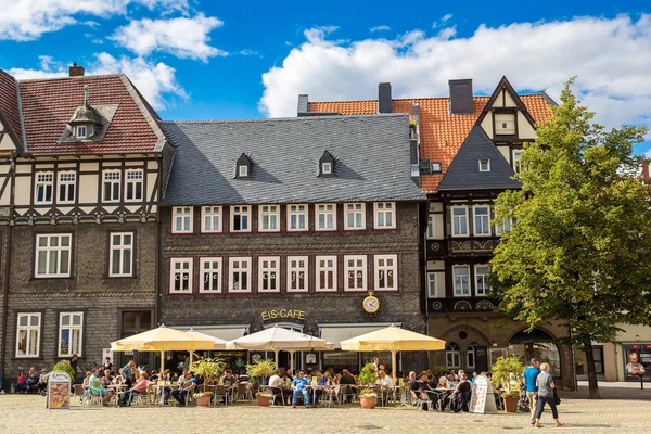 Strada storica a Goslar — Foto Stock