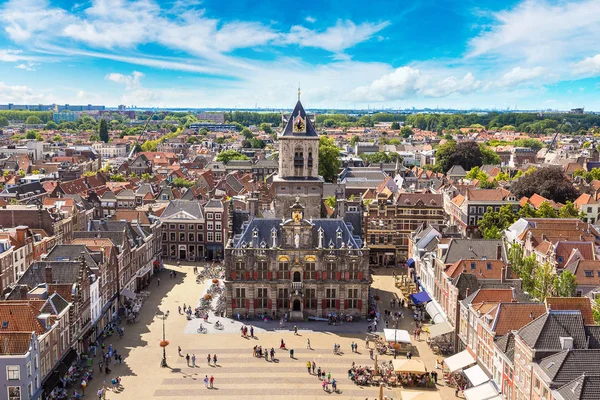 Pazar Meydanı Delft — Stok fotoğraf