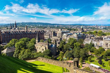 Edinburgh 'un panoramik görüntüsü