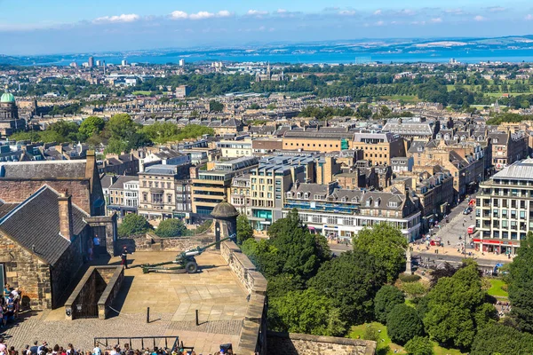 Edinburgh castle top — Stok fotoğraf