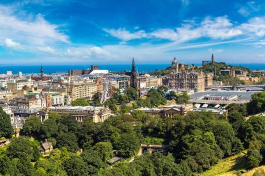 Edinburgh 'un panoramik görüntüsü