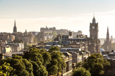 Edinburgh castle Calton Hill
