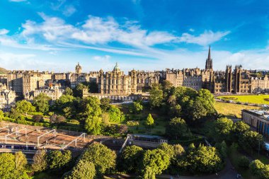 Edinburgh 'un panoramik görüntüsü