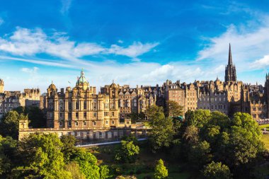 Edinburgh 'un panoramik görüntüsü
