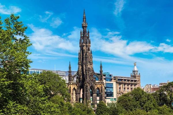 Walter Scott Monument — Stockfoto