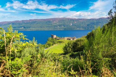 İskoçya'da Urquhart Castle