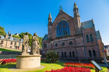 Inverness, İskoçya, heykeller 