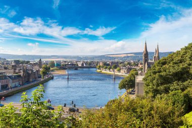 Cityscape Inverness, İskoçya