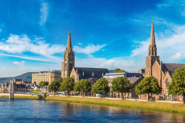 Cityscape Inverness, İskoçya