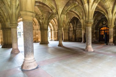 University of Glasgow Cloisters clipart