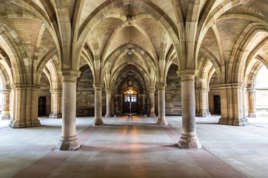 University of Glasgow Cloisters clipart