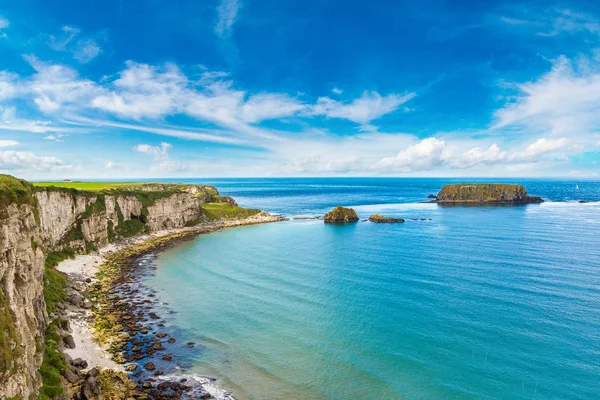 Carrick-a-Rede, Causeway kusten Stockfoto