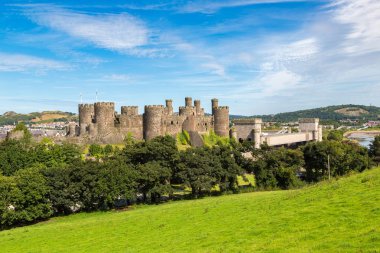Galler'de conwy castle