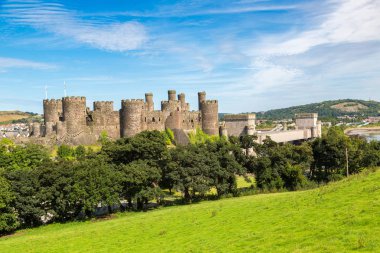 Galler'de conwy castle
