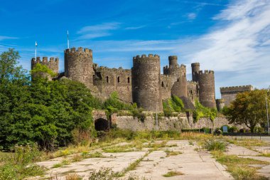 Galler'de conwy castle