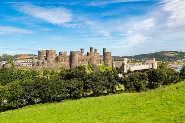 Château de Conwy au Pays de Galles — Photo