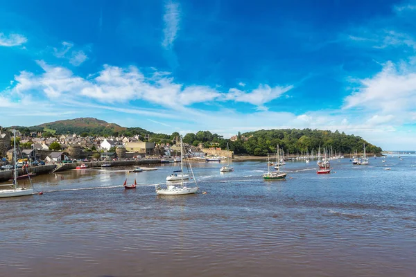 Conwy bay in Wales — Stockfoto
