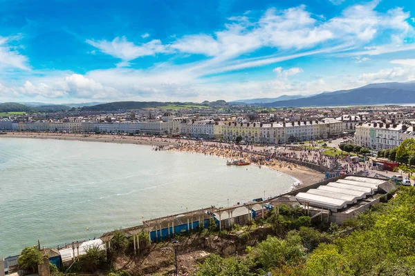 Stranden i llandudno i Wales — Stockfoto