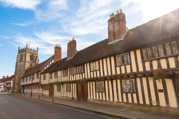 Half-timbered house in Stratford — Stock Photo, Image