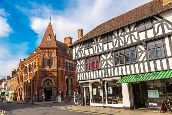 Maisons à colombages à Stratford — Photo