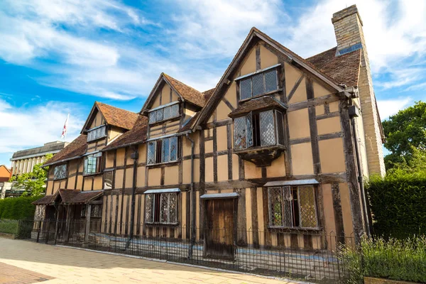 William Shakespeares Birthplace — Stock Photo, Image