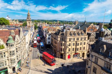 Oxford panoramik havadan görünümü