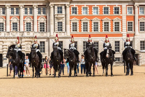 Royal Guards parade — Stockfoto