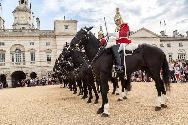 Royal Guards parade — Stock Photo, Image