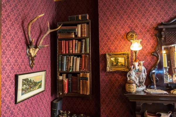 Interior of Sherlock Holmes Museum — Stock Photo, Image