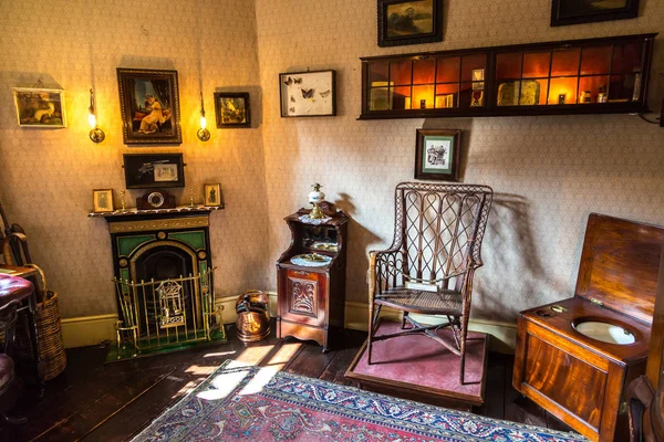 Interior of Sherlock Holmes Museum — Stock Photo, Image