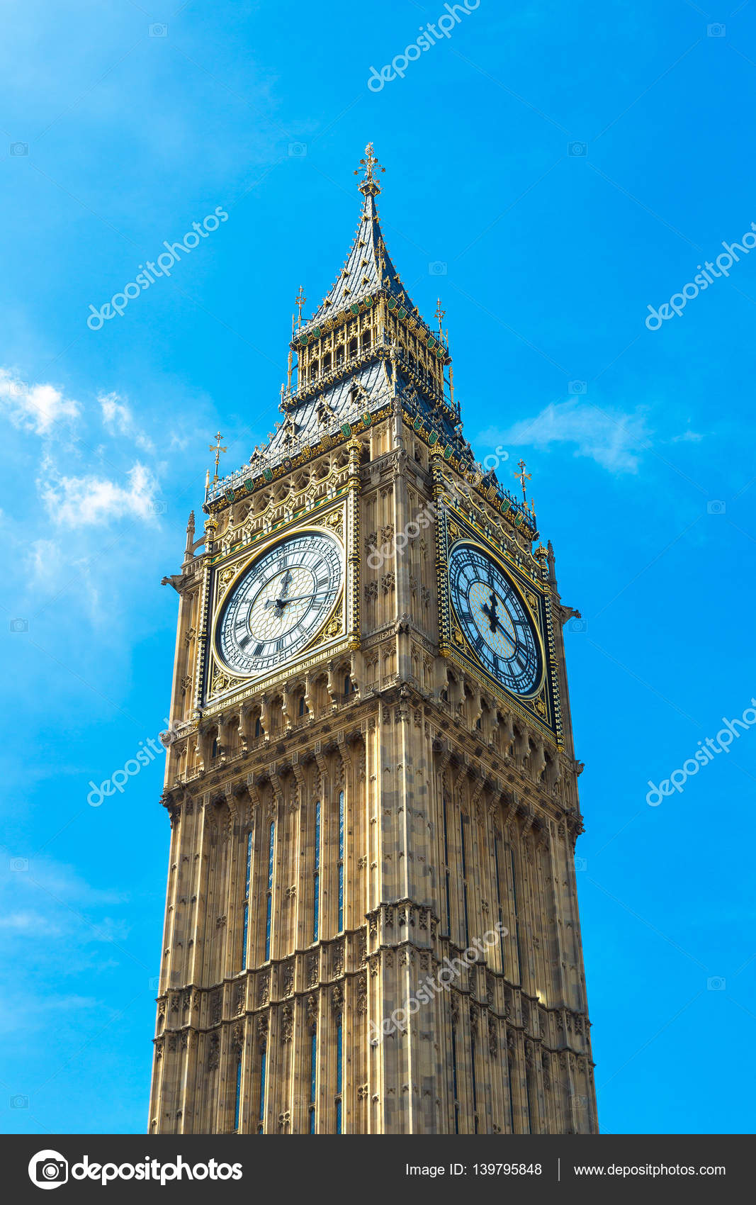Big Ben Clock Tower Stock Photo By C Bloodua